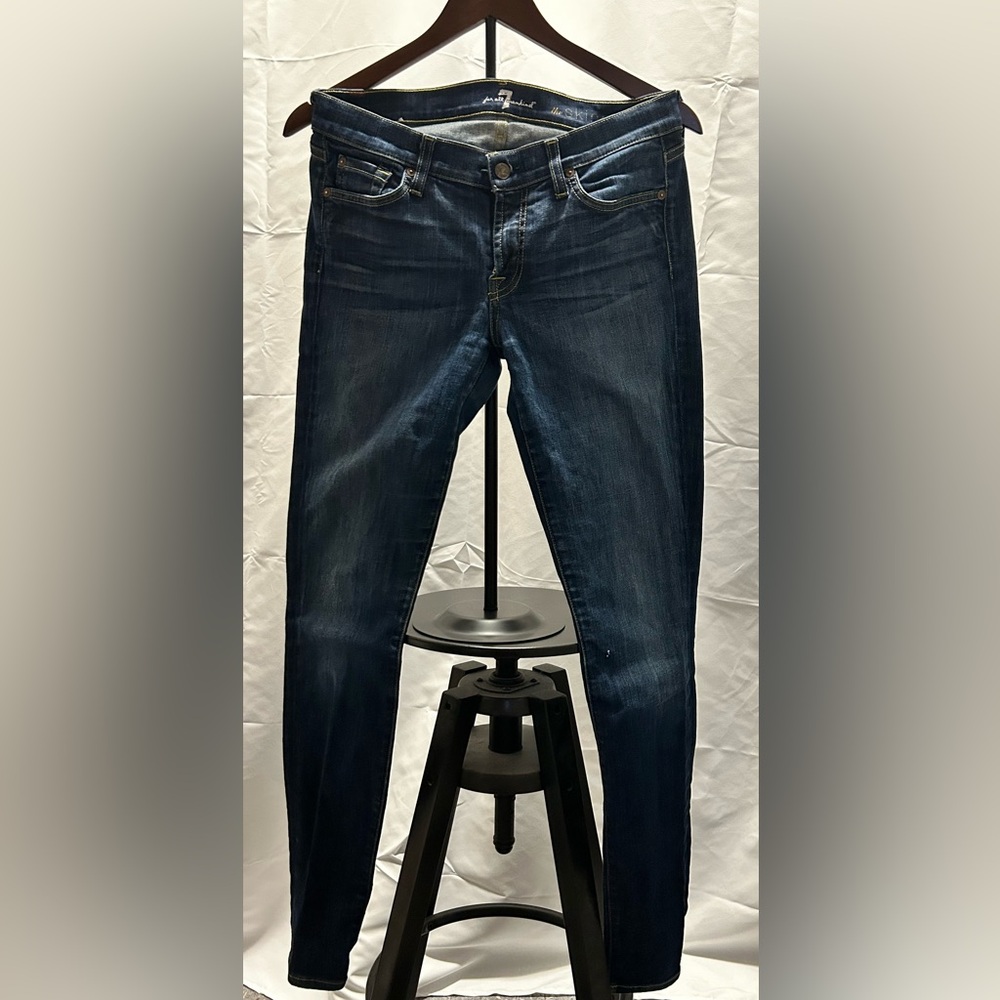 7 For All Mankind luxury jeans, slim fit, size 30